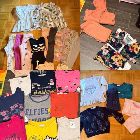 Lotto autunnale bambina 98/104