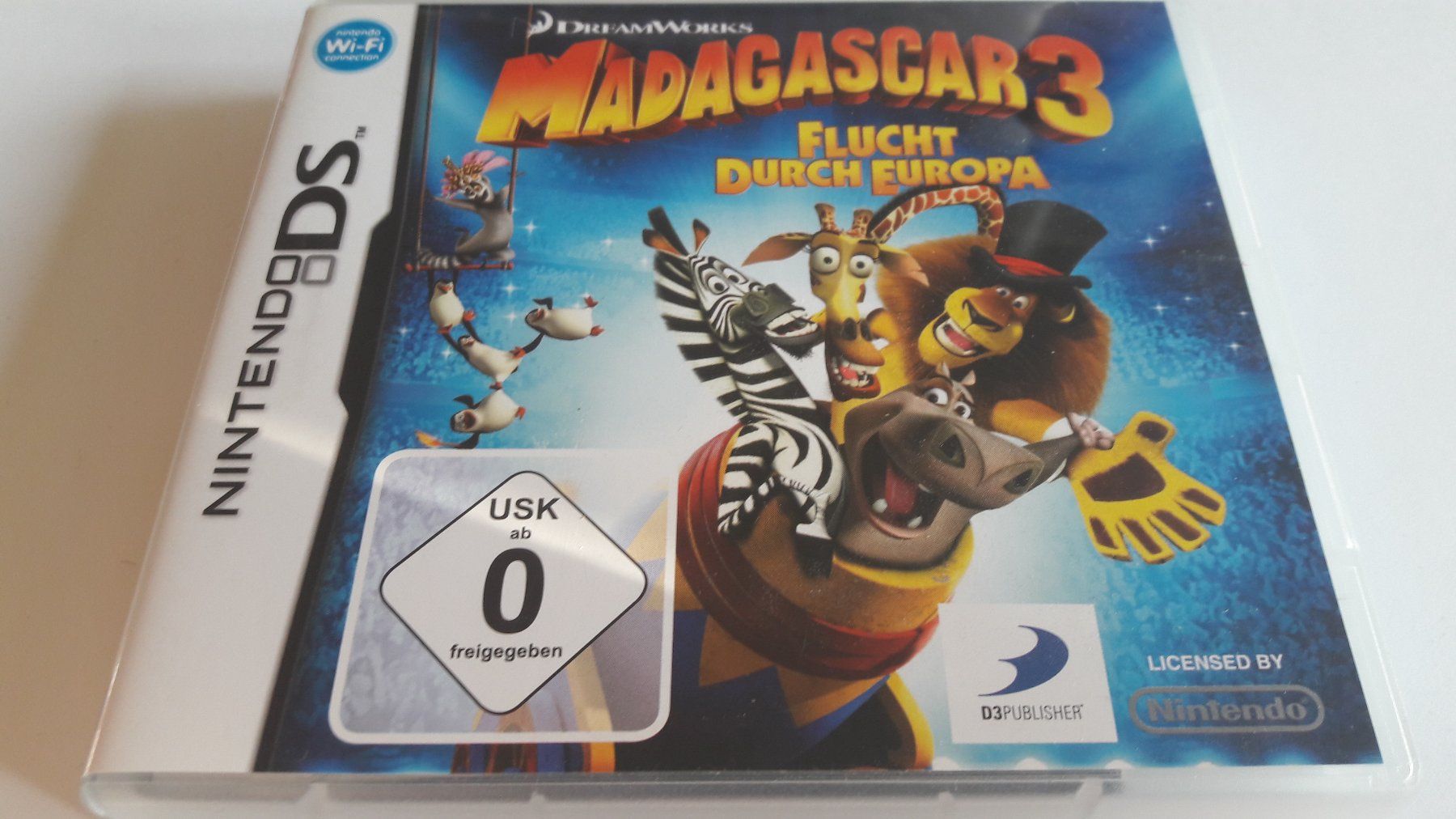 Nintendo Giochi: Madagascar 3 - Flucht durch Europa - DS – Usato da Zürich venduto da Mephisto87