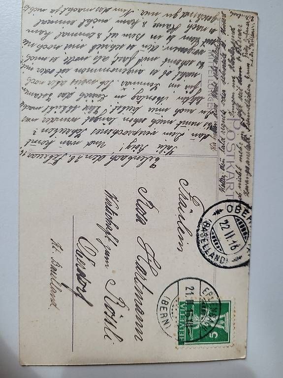 Cartoline postali: Postkarte Bern, Bären 1916 – Usato da Spreitenbach venduto da dde_5k86 1