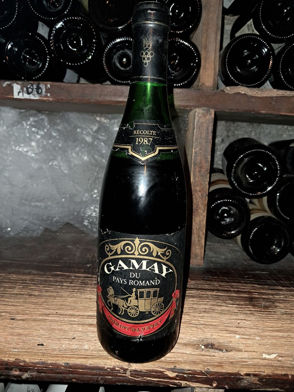 Wein: Gamay du Pays Romand 1987 – Neu und originalverpackt aus Le locle von juliensaran