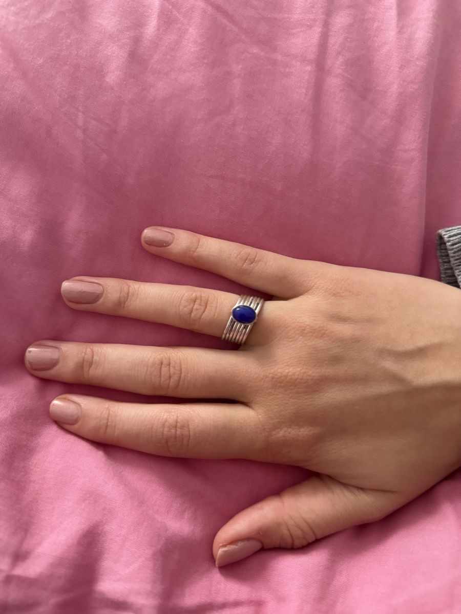 Ringe: Ring Silber mit blauem Stein – Gebraucht aus Liestal von emm_9bx7 1