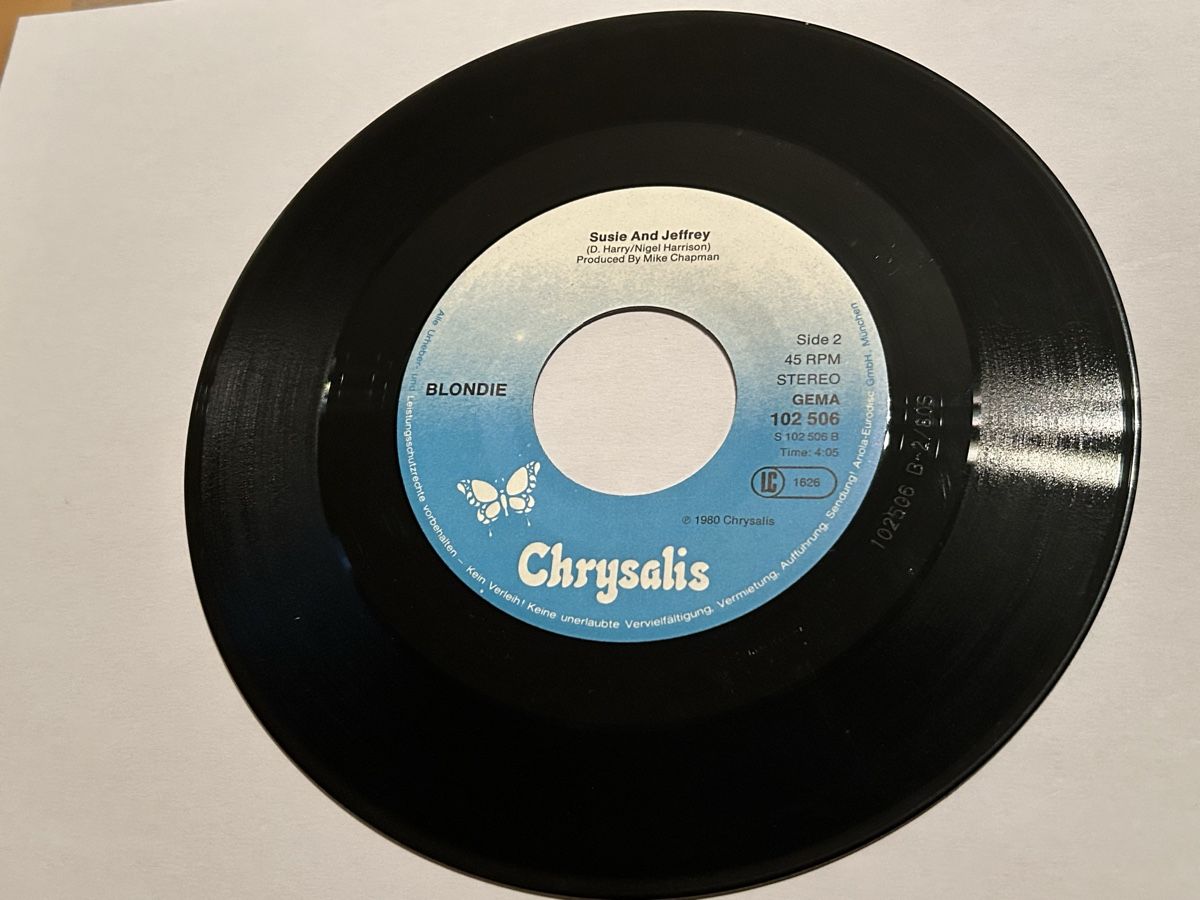 Dischi in vinile: Blondie. 1980. The Tide Is Hide – Usato da Faulensee venduto da Mizuno06 3