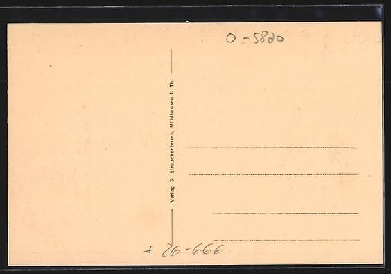 Cartoline postali: Otto Thomasczek: Langensalza, Gefangenen – Usato da Berlin venduto da bartko-reher 1