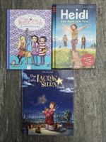 3 Kinderbuecher, Heidi, Lauras Stern, Muffin-Club Set