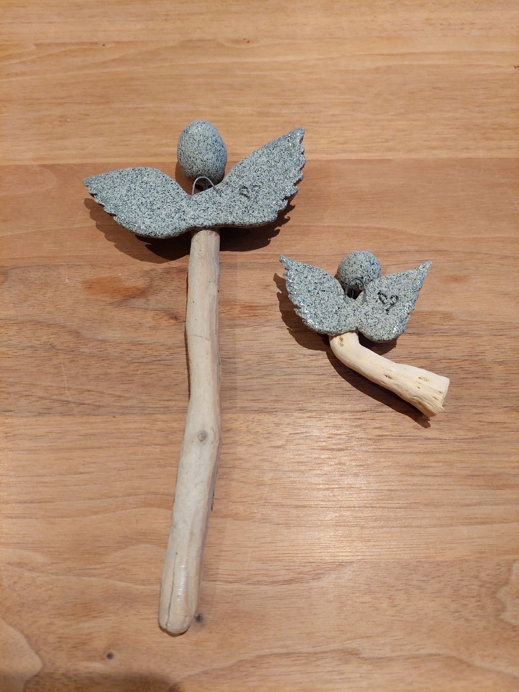 Tutte le decorazioni: Handgemachte Engel, 2er Set – Usato da Brunnen venduto da Livianda 1