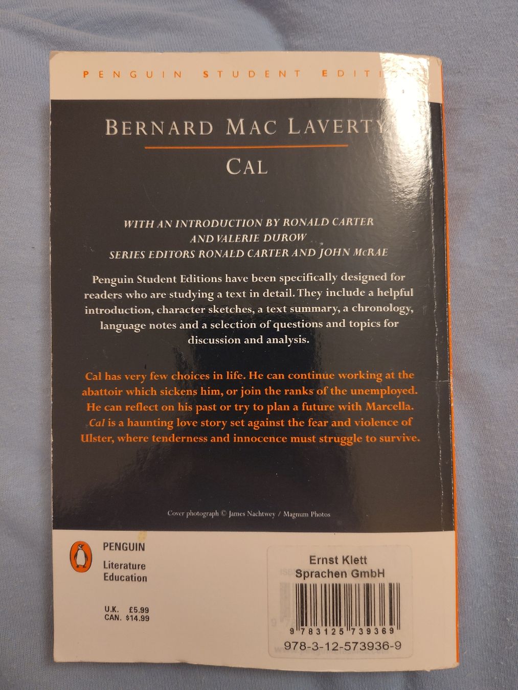 Bücher: Cal, Bernard Mac Laverty – Gebraucht aus Burgdorf von beschii 1