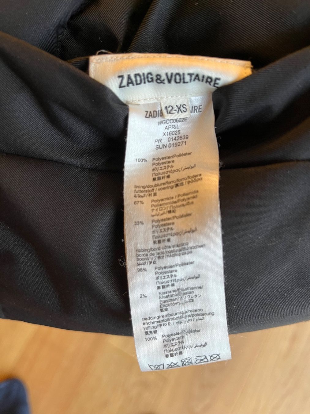 Zadig & Voltaire Giacche & Cappotti: Zadig & Voltaire Winterjacke, Gr 12 – Usato da Meilen venduto da 292DB 1