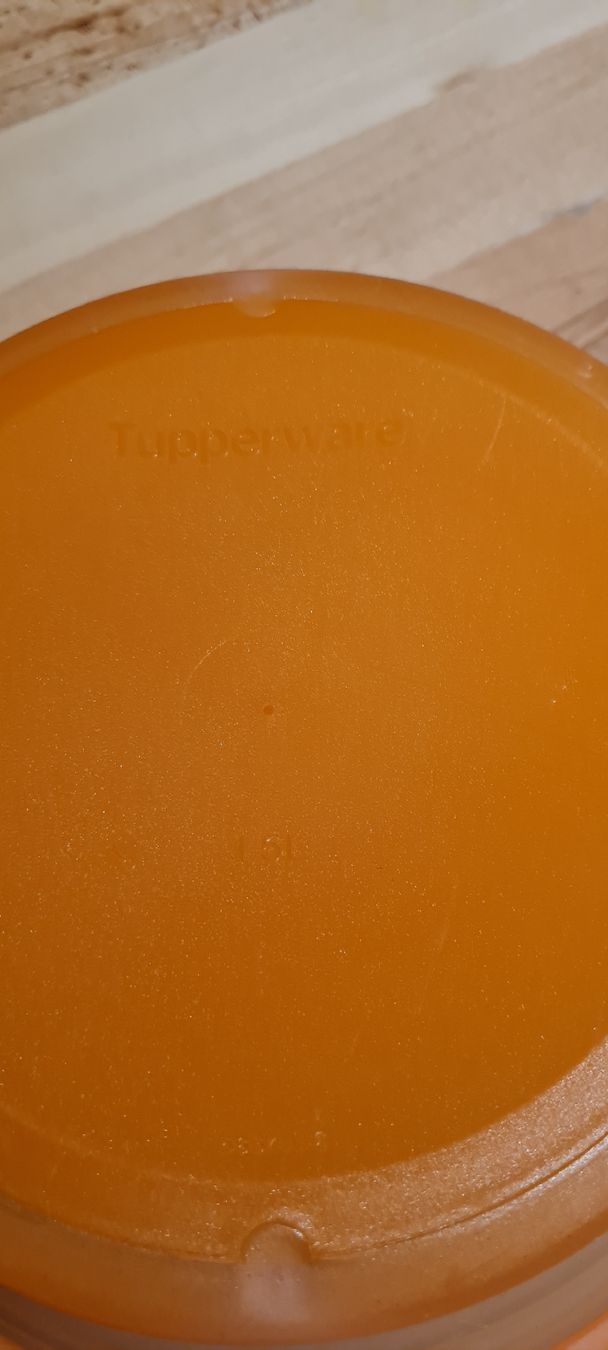 Tupperware Contenitori & Simili: Tupperware Schüssel faltbar Orange - neu – Nuovo (secondo la descrizione) da Münsingen venduto da Cuci31 6