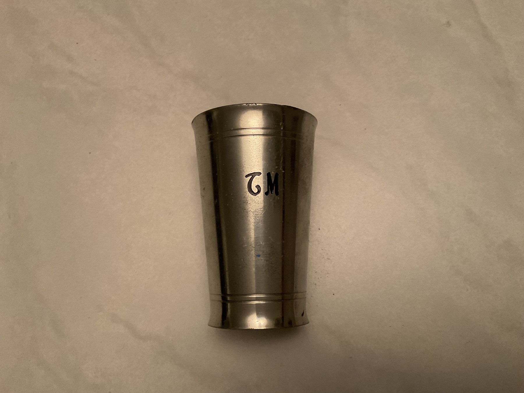 Altre raccolte & rarità: Zinnbecher mit Gravur (100g) – Usato da Adliswil venduto da bei_2b57 1