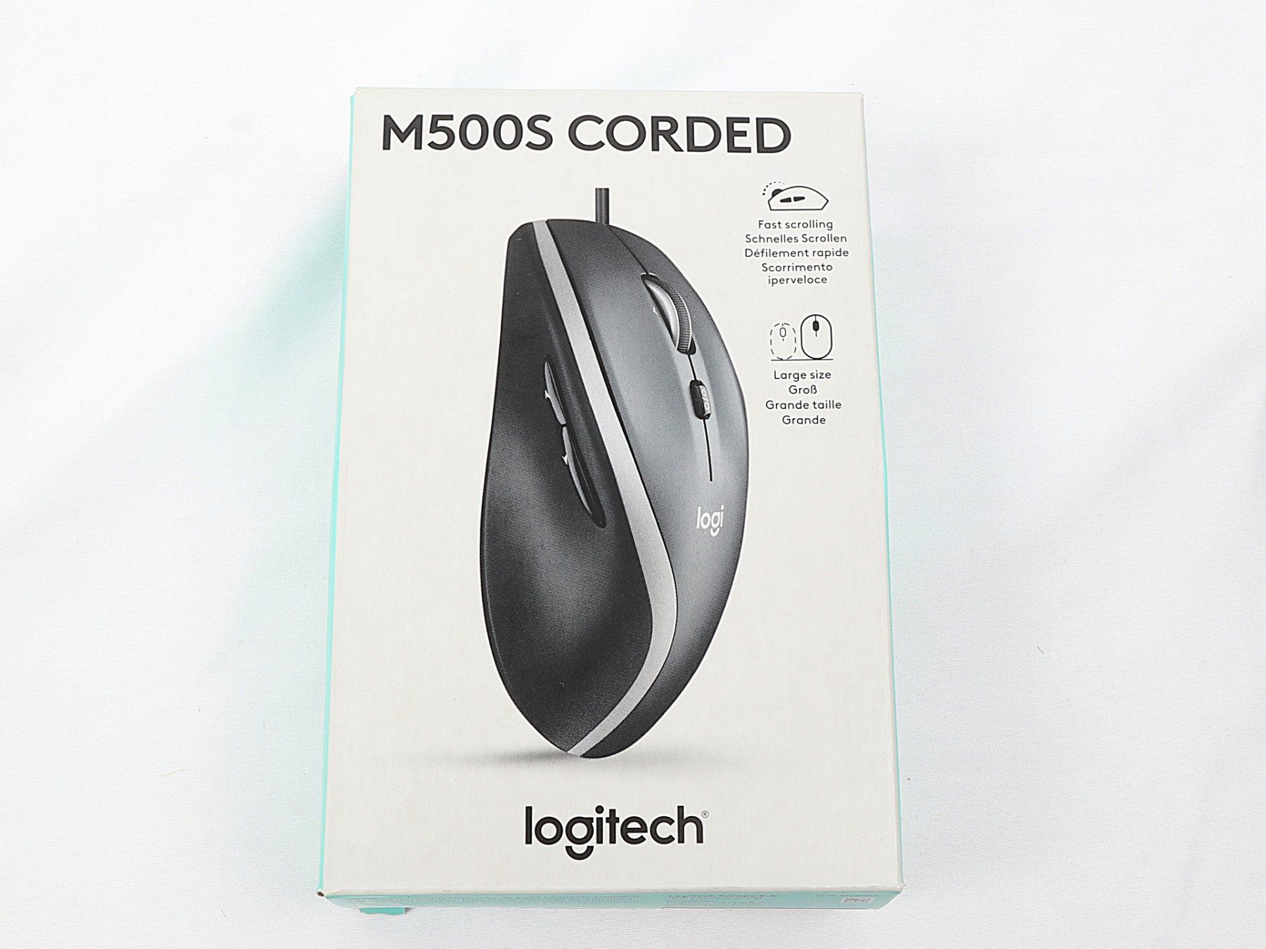 Logitech Mouse: LOGITECH M500S CORED Kabelbundene maus – Nuovo (secondo la descrizione) da Steinen venduto da Restwert_Steinen 6