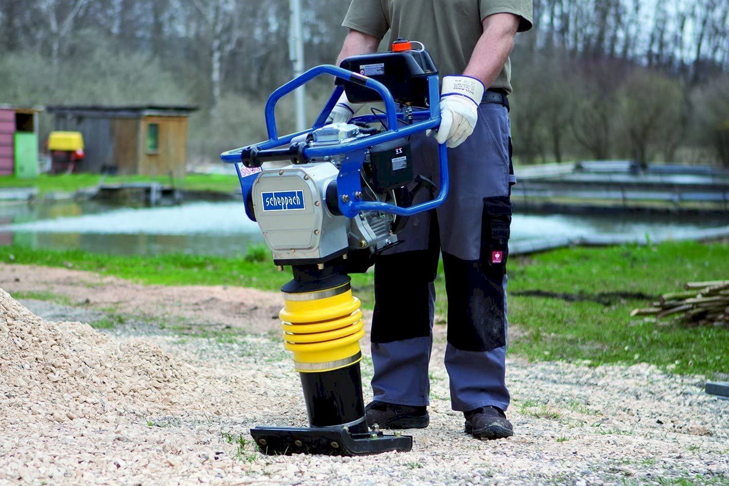 Scheppach Toutes les machines: Scheppach Vibrationsstampfer VS1000 – Neuf avec emballage d'origine à Bottighofen par zaap 1