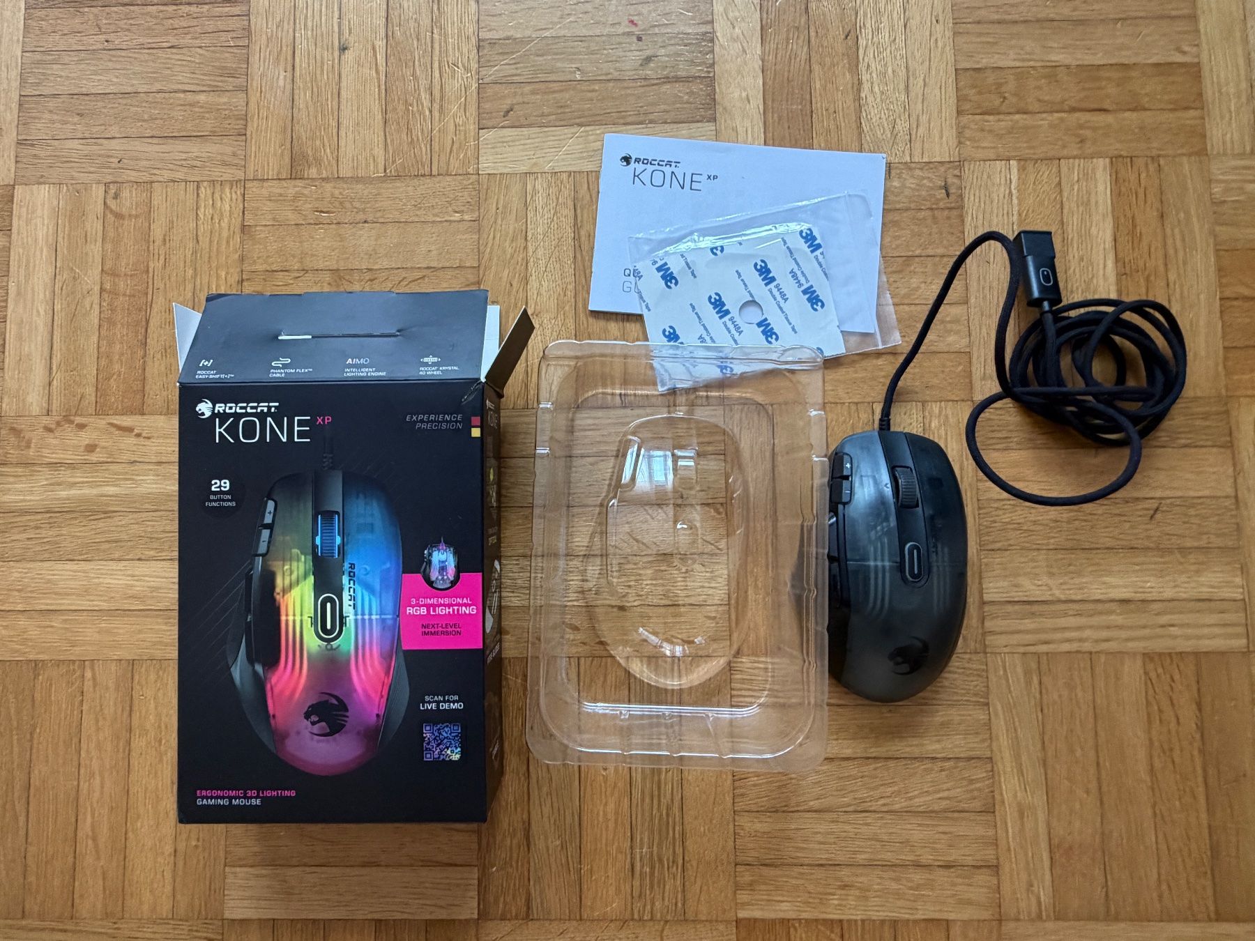Roccat Mouse: Gaming Maus Roccat Kone XP – Usato da Neuheim venduto da car_f5mf