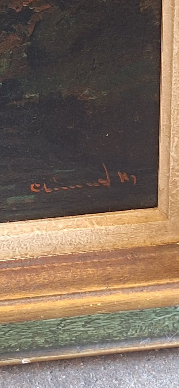 Dipinti: an der Taverna von Max Clément, Freiburger Maler – Usato da Laupen BE venduto da Ich-kauf-es 1