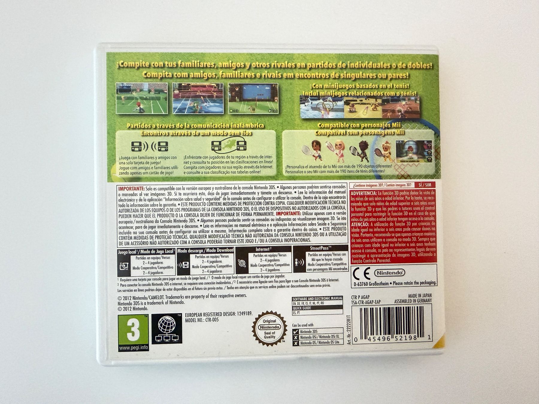 Nintendo Spiele: Mario Tennis + Mario & Sonic 3DS Bundle – Gebraucht aus Wettingen von __mj81 2
