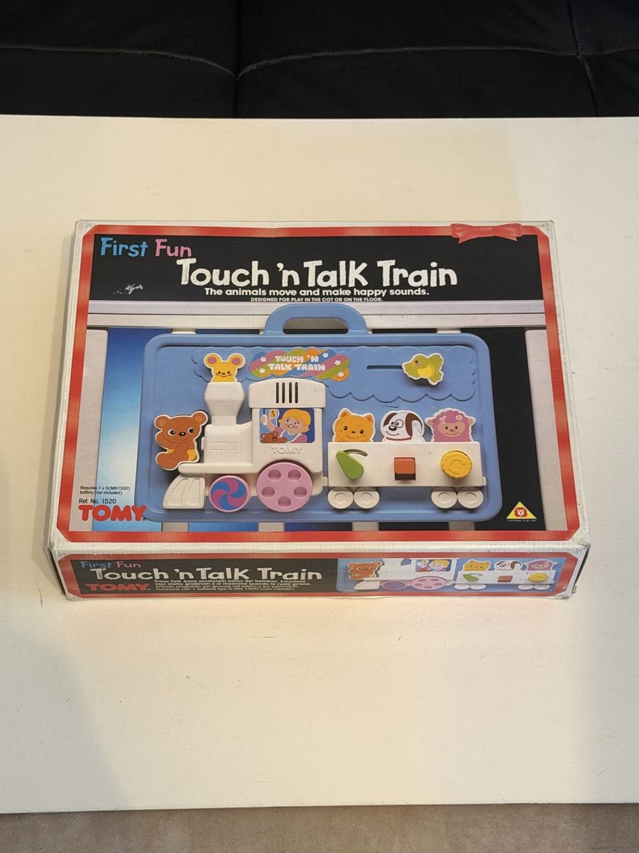 Tomy Giocattoli: Tomy Touch 'N Talk Train - Vintage 80/90 – Usato da Genève venduto da sho_67qj
