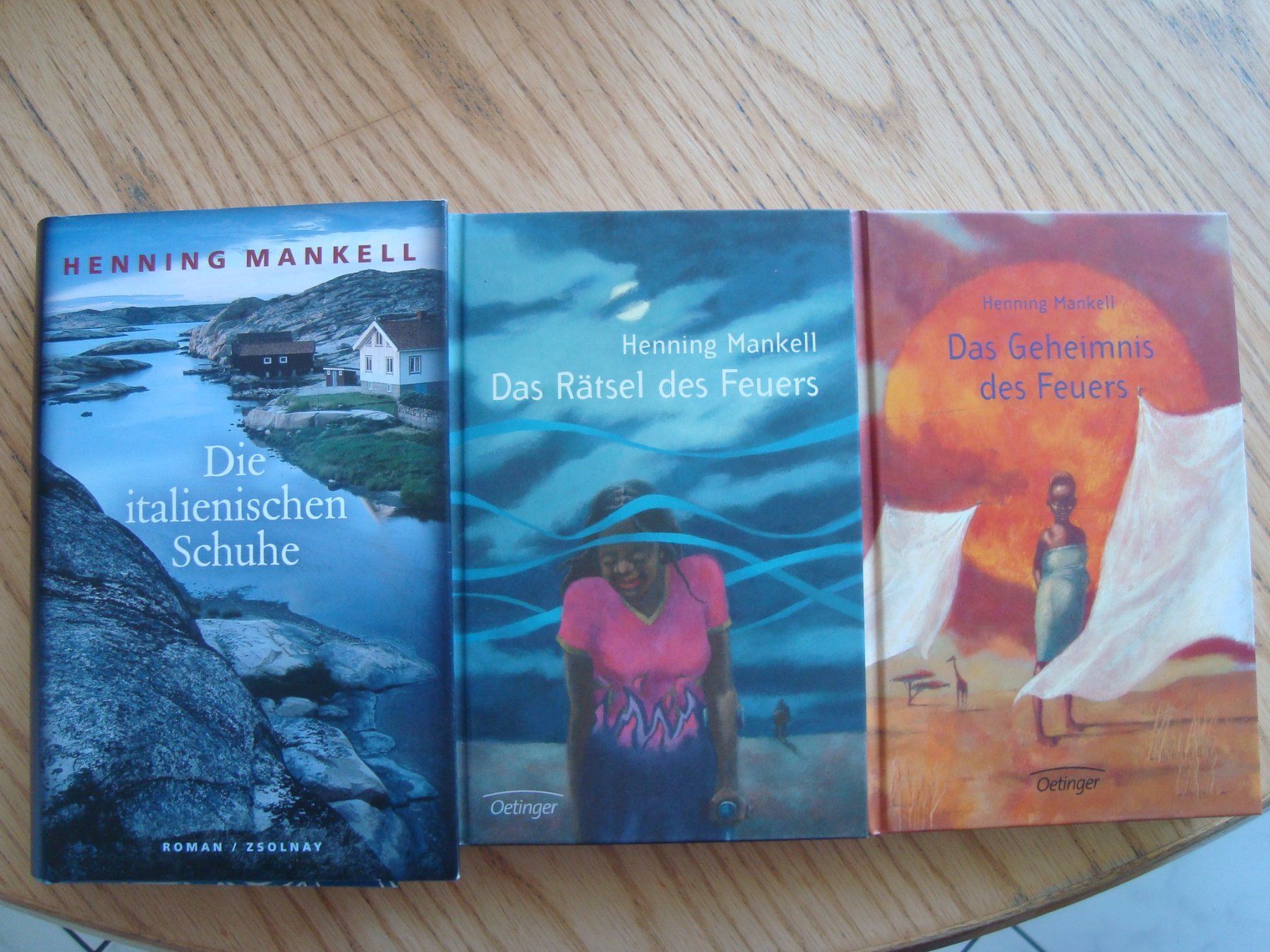Bücher: Henning Mankell (3 Bücher) – Gebraucht aus Aesch LU von wysshan