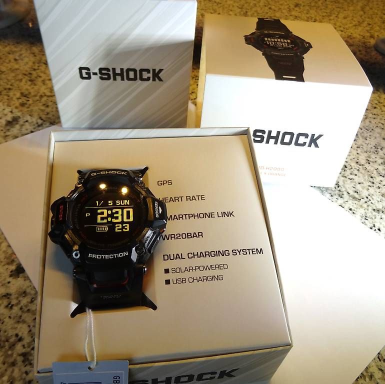 Casio Smartwatch: Casio GBD-H 2000- 1AER mit GPS & Solar – Usato da Buttisholz venduto da rappirosen 3