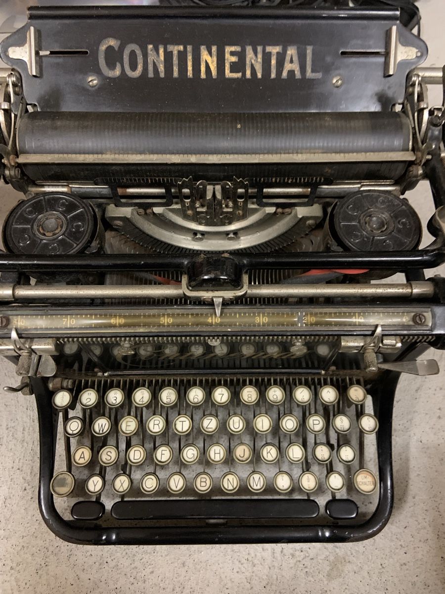 Continental Schreibmaschinen: Alte Schreibmaschine Continental – Gebraucht aus Galgenen von obe_dj6b 1