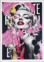 Death NYC Ltd Pop Art Druck " Kusama Pumpkin Marilyn Monroe