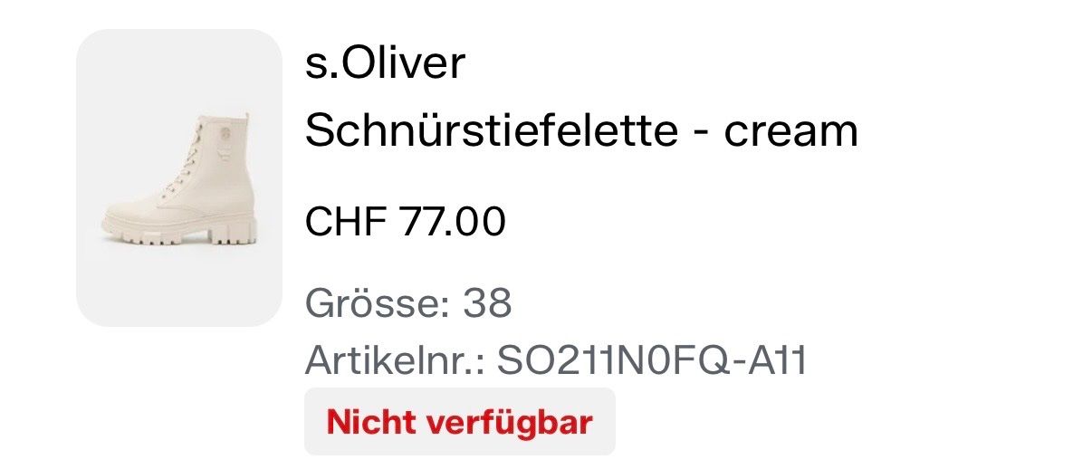 S.Oliver Scarpe da donna: S. Oliver Stiefelette – Usato da Thun venduto da tat_wg9t 3