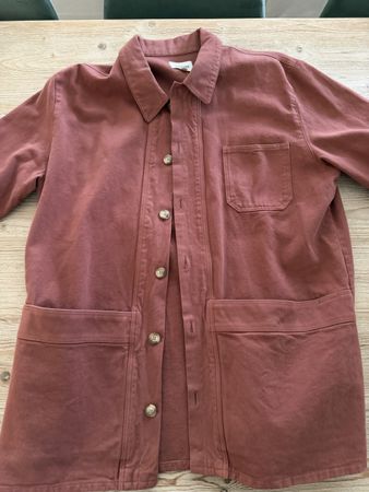 Octobre Editions - Rose/Terracotta Overshirt/Jacket - Size L