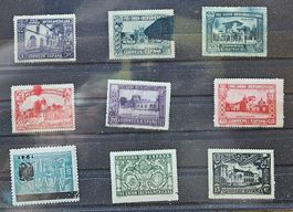 ESPAGNE  - pro union iberoamericana ** avec variété (taches)