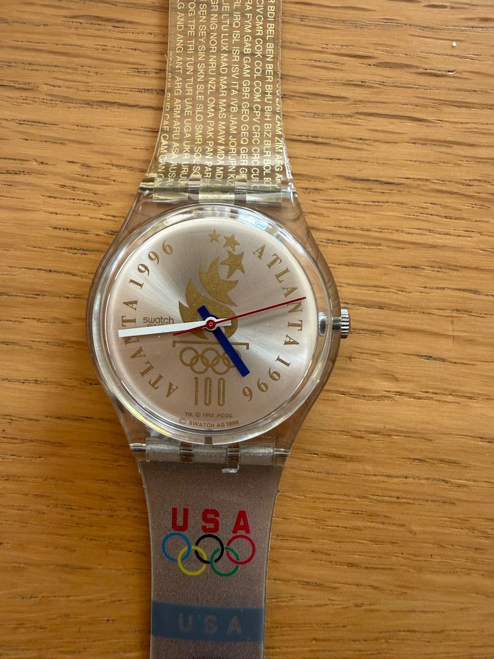 Swatch Uhren: NEU Swatch Olympic Atlanta 1996 – Neu (gemäss Beschreibung) aus Zollikon von brownbear1 2