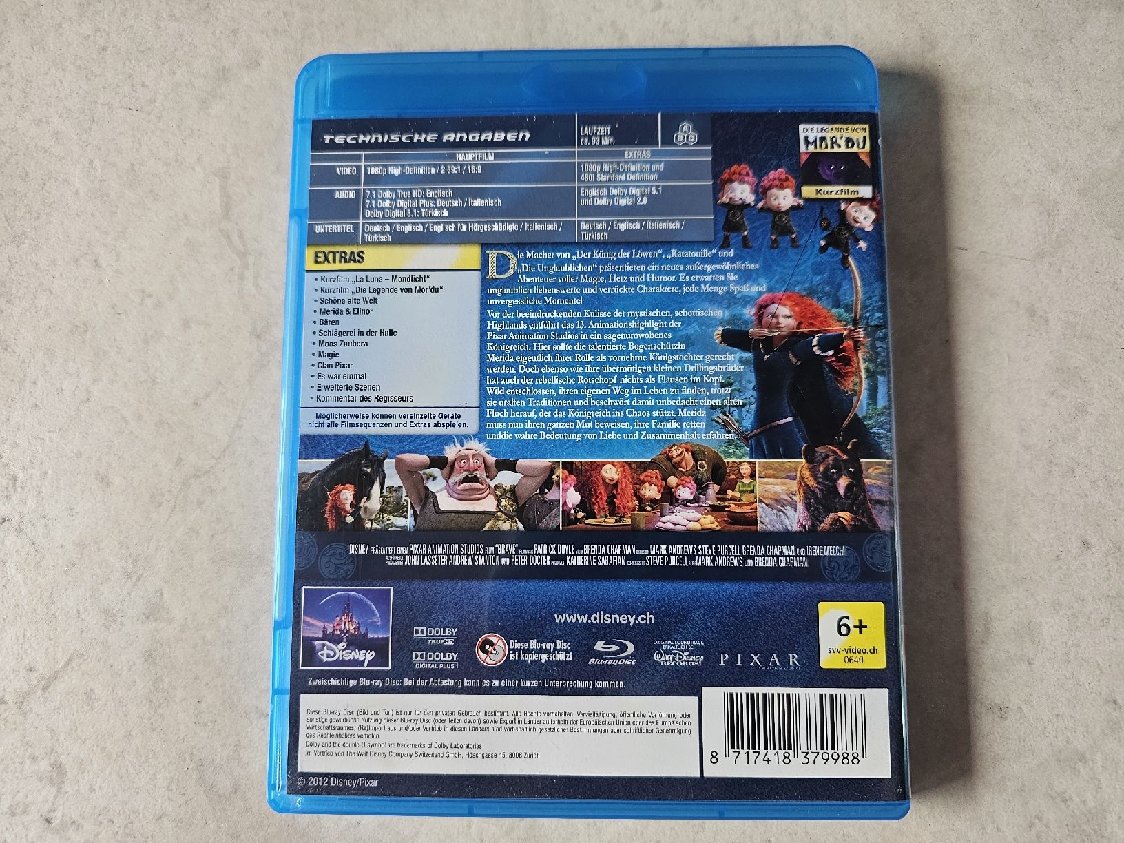 Tutti i DVDs: Merida  -  Legende der Highlands  /  Bluray – Usato da Schneisingen venduto da backstore24 1