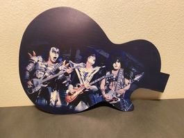 Kiss Gitarre aus Holz zum aufhängen