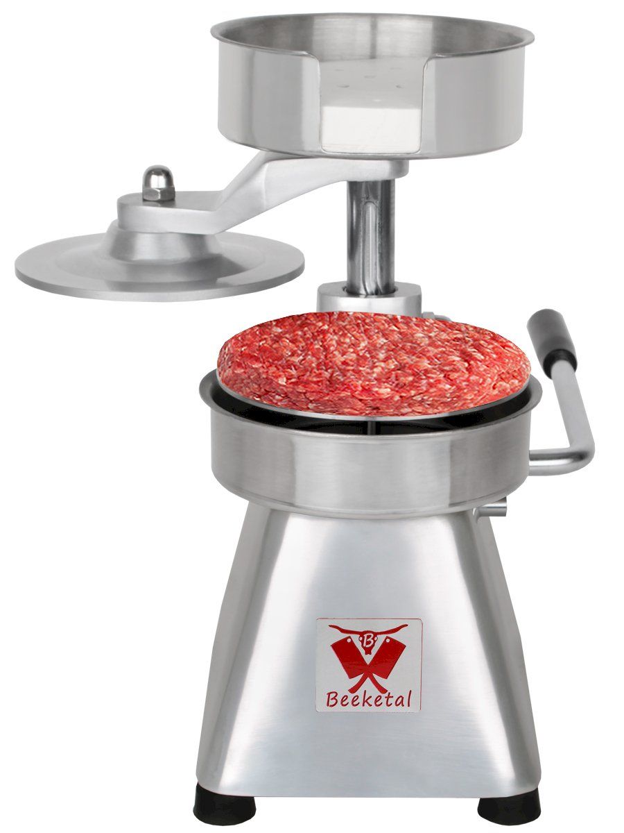 Grils: Beeketal Hamburgerpresse BPP-5P – Neuf avec emballage d'origine à Bottighofen par zaap 1