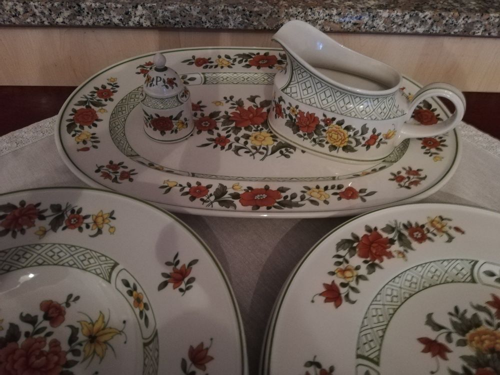 8 X Villeroy & Boch Summerday Speiseteller, 26,5 Cm ,guter