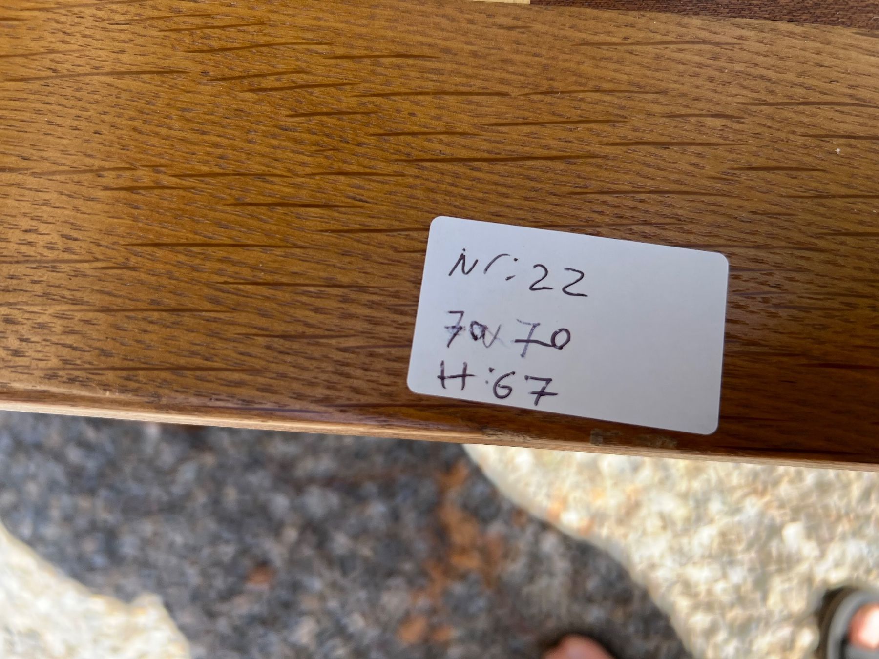 Tables: Schachtisch Holztisch , Nr 22 – D'occasion à Glattfelden par maa_qcj8 4