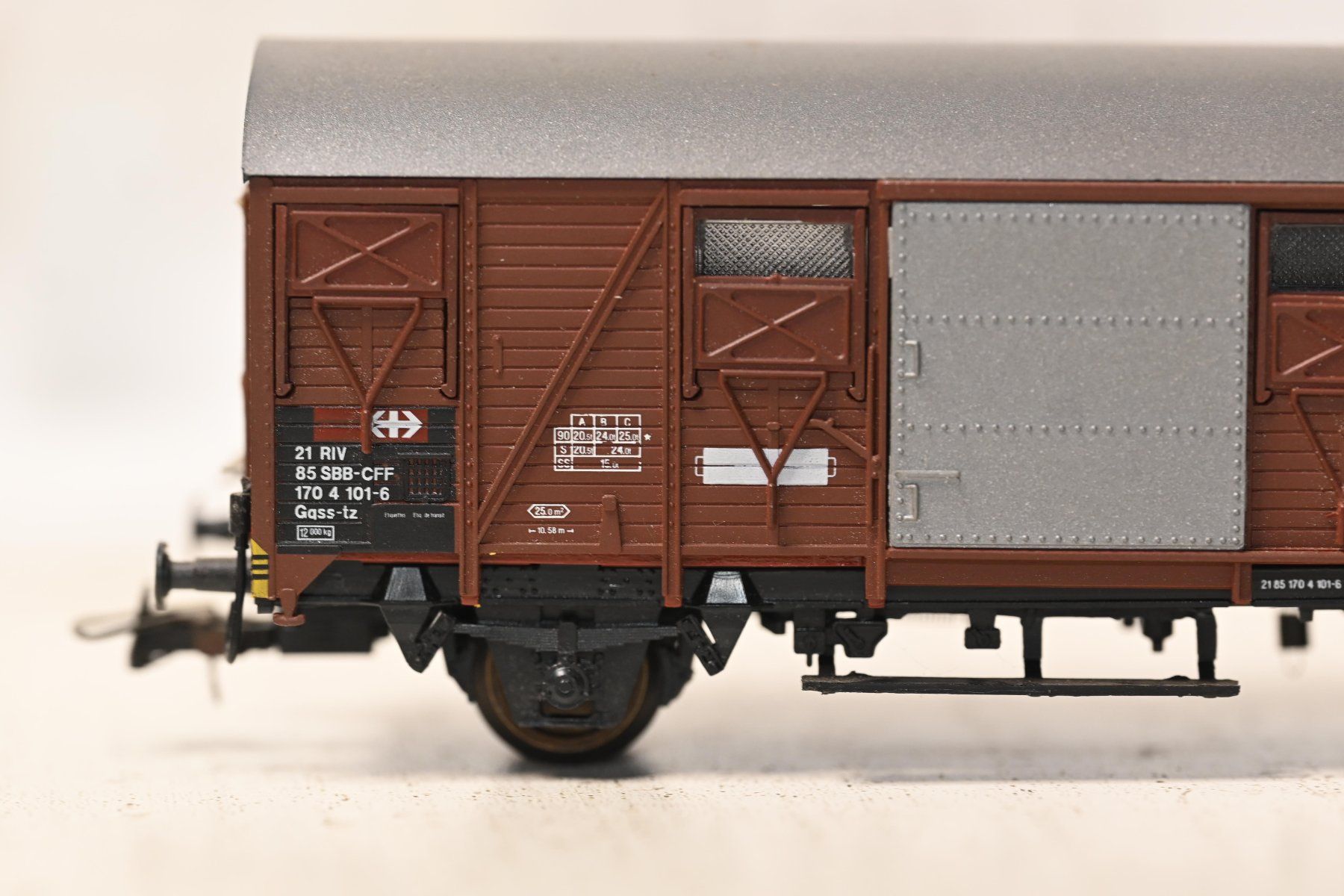 Roco Modelleisenbahnen: SBB Gqss-tz Roco HO/AC mit OVP – Gebraucht aus Laupen ZH von Zmoewe 1