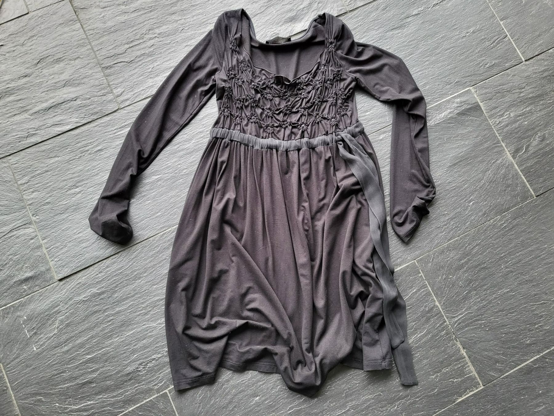 Twinset Vestiti: Twinset Simona Barbieri, Kleid, schwarz Gr 36 – Usato da Gutenswil venduto da Spomi