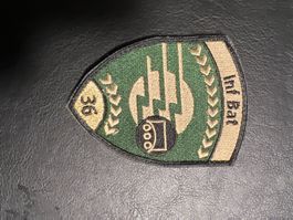 Badge Inf Bat 36 Gruen