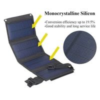Outdoor Travel Portable Solarpanel (30W)