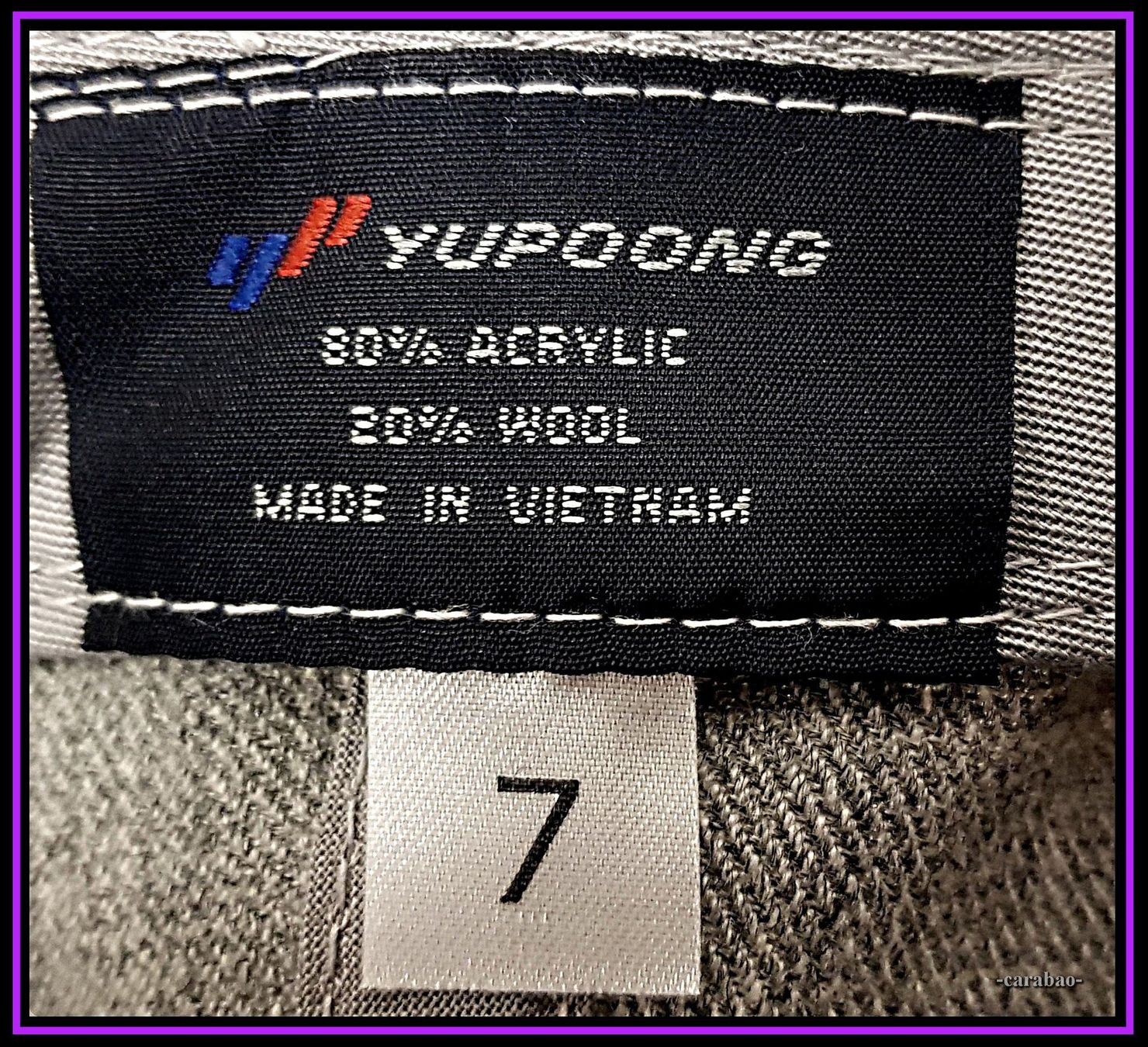Hüte, Mützen & Caps: Original YUPOONG Fitted Cap / Grau / Gr. S – Neu (gemäss Beschreibung) aus Winterthur von -carabao- 4