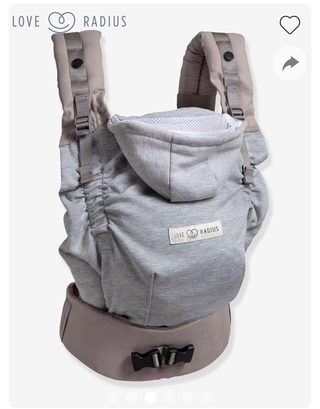 Marsupi portabebè: Porte Bébé Love Radius Physiocarrier – Usato da Plan-les-Ouates venduto da mtbvir 4