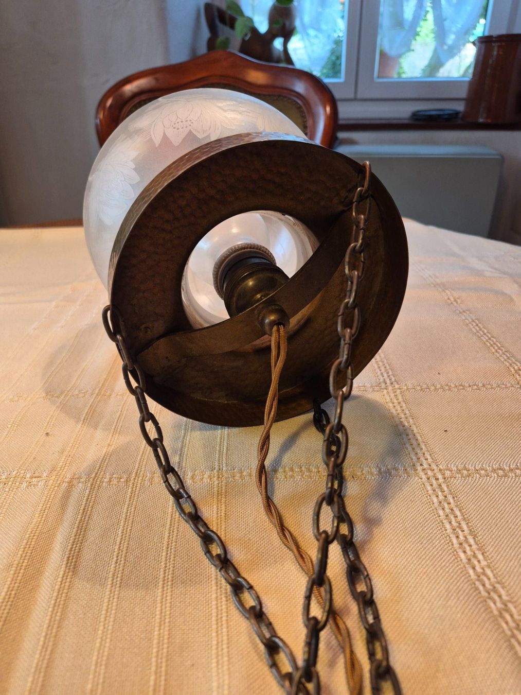Lampen: Suspension art nouveau – Gebraucht aus charmoille von mir_my9f 7