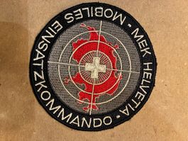 Badge Mobiles Einsatzkommando  silber Rand