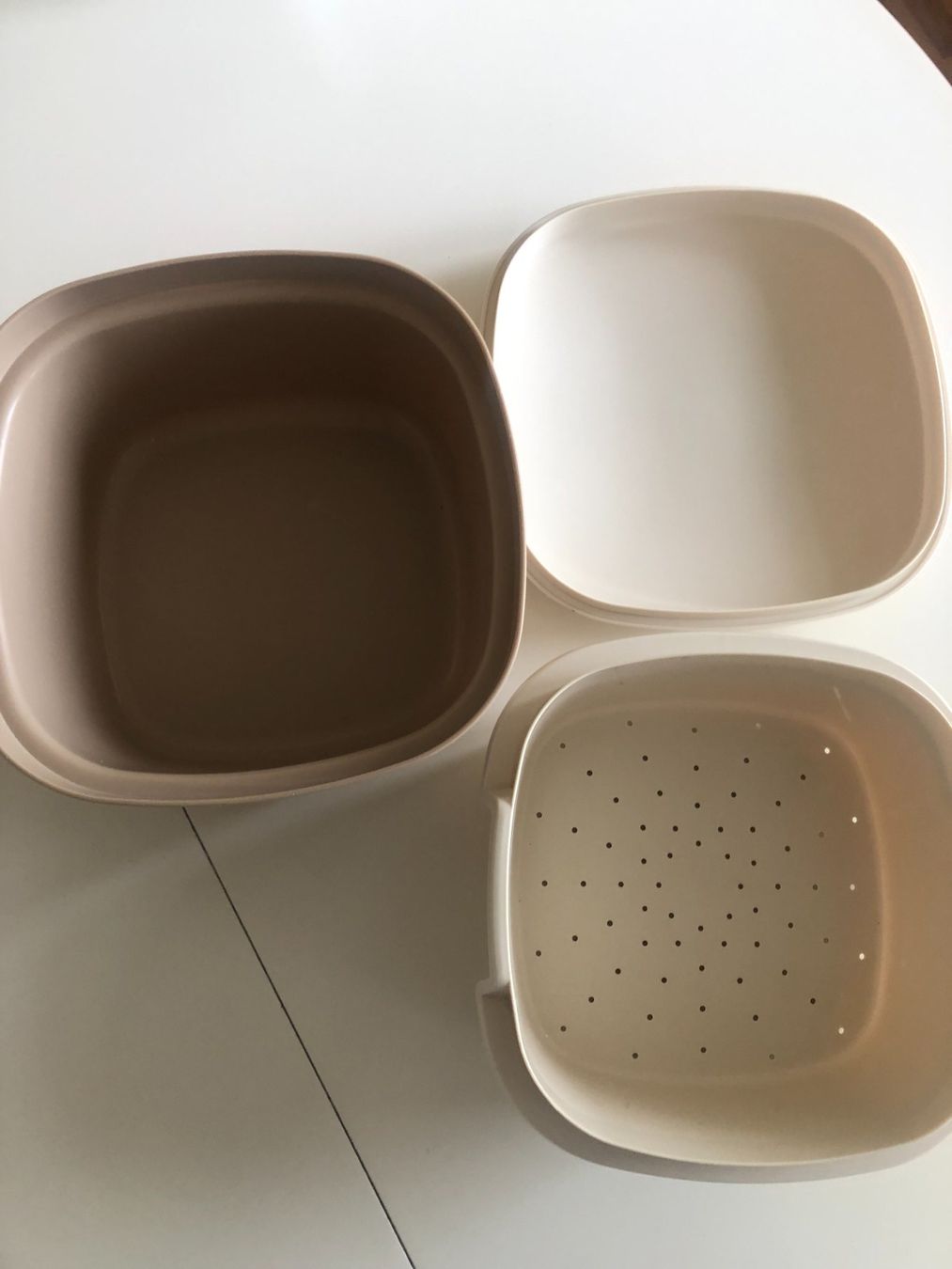 Tupperware Elettrodomestici da cucina: Tupperware Mikrowellen Dampfgarer – Usato da Bassersdorf venduto da sammelfloh