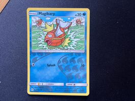Pokemon Magikarp Reverse Holo Hidden Fates near Mint