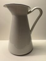 2x Emaille Kanne weiss mit Gebrauchsspuren- IKEA
