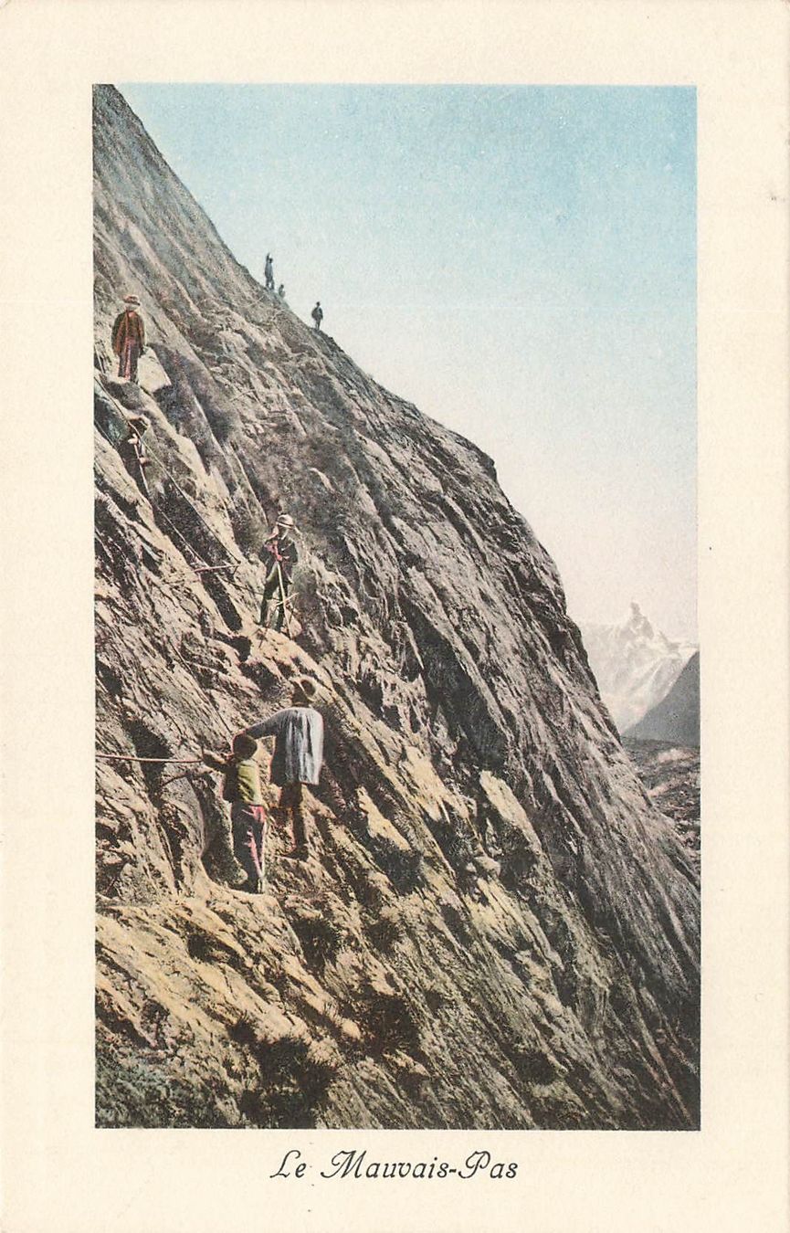 Cartoline postali: Leukerbad VS Le Mauvais Pas – Usato da Biasca venduto da Blenio71