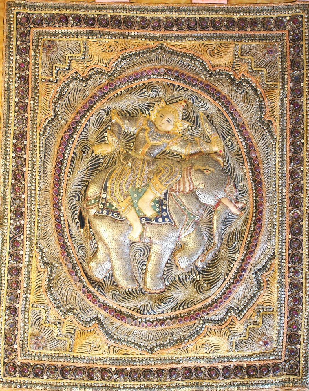 Tappeti: Burmesischer Wandteppich um1830 – Usato da Kriens venduto da 1mars10