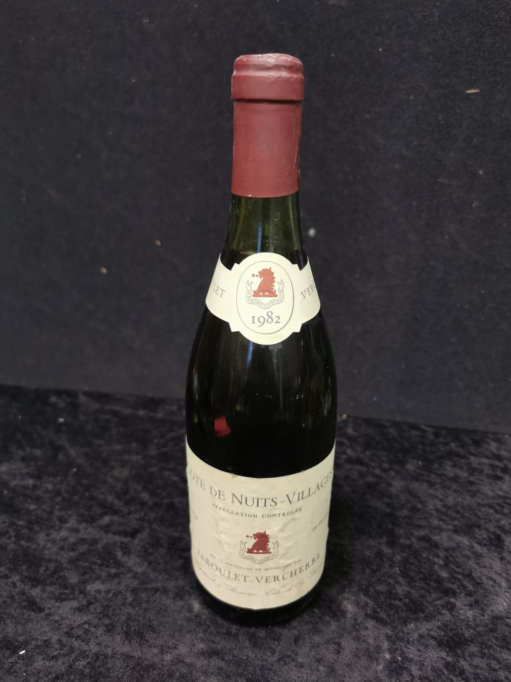 Vino: CÔTE DE NUITS-VILLAGES 1982 – Nuovo (secondo la descrizione) da Genève venduto da Leboucheoreilles