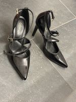 Schwarze Lack-Pumps von Catwalk, Grösse 39, neuwertig