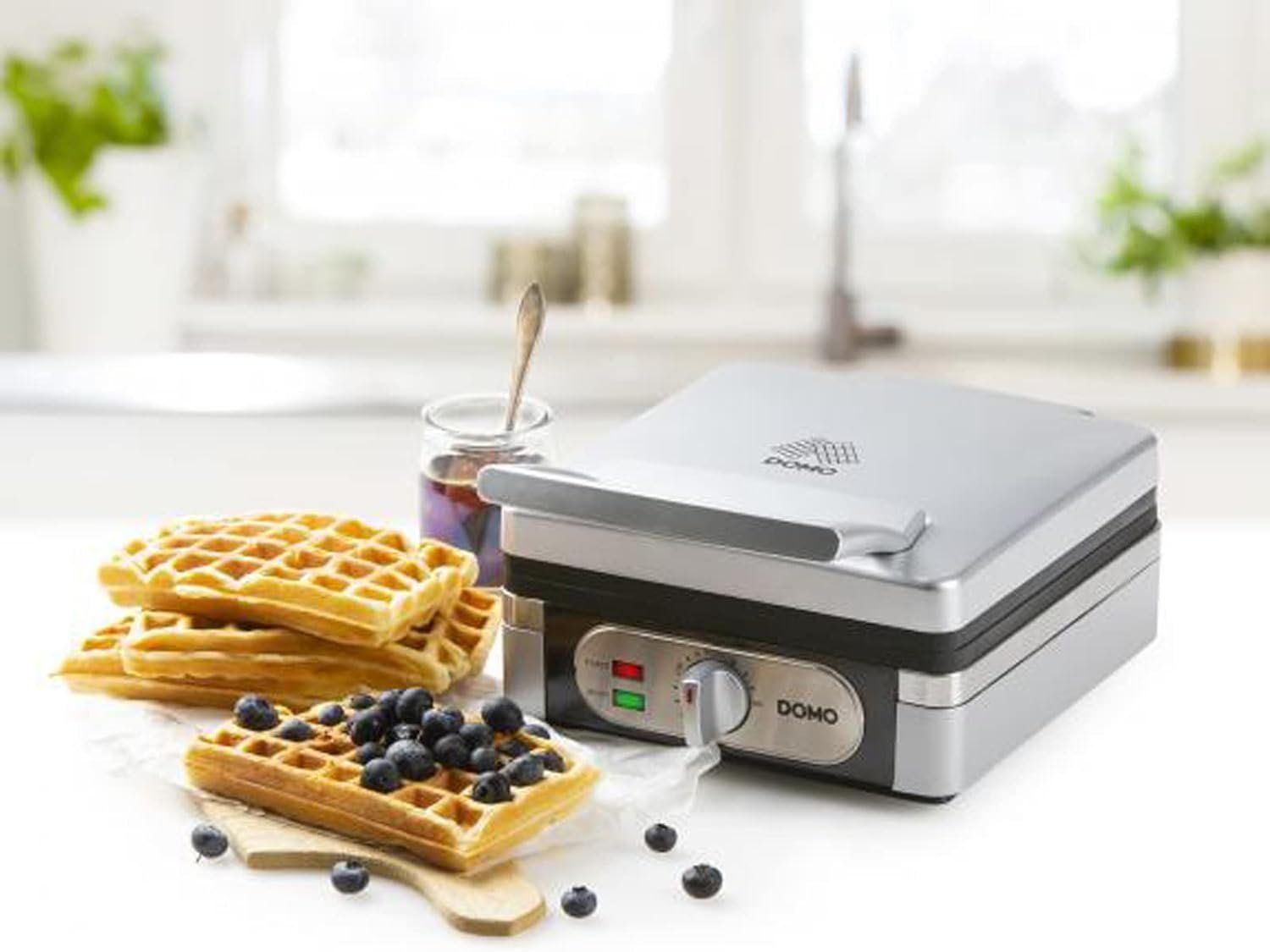 Elettrodomestici da cucina: WAFFELMASCHINE Domo – Nuovo e nell'imballaggio originale da Genève venduto da Top-Trend 6