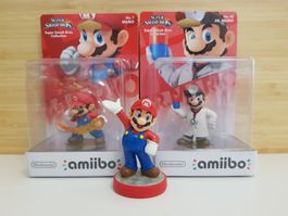 3x amiibo Mario