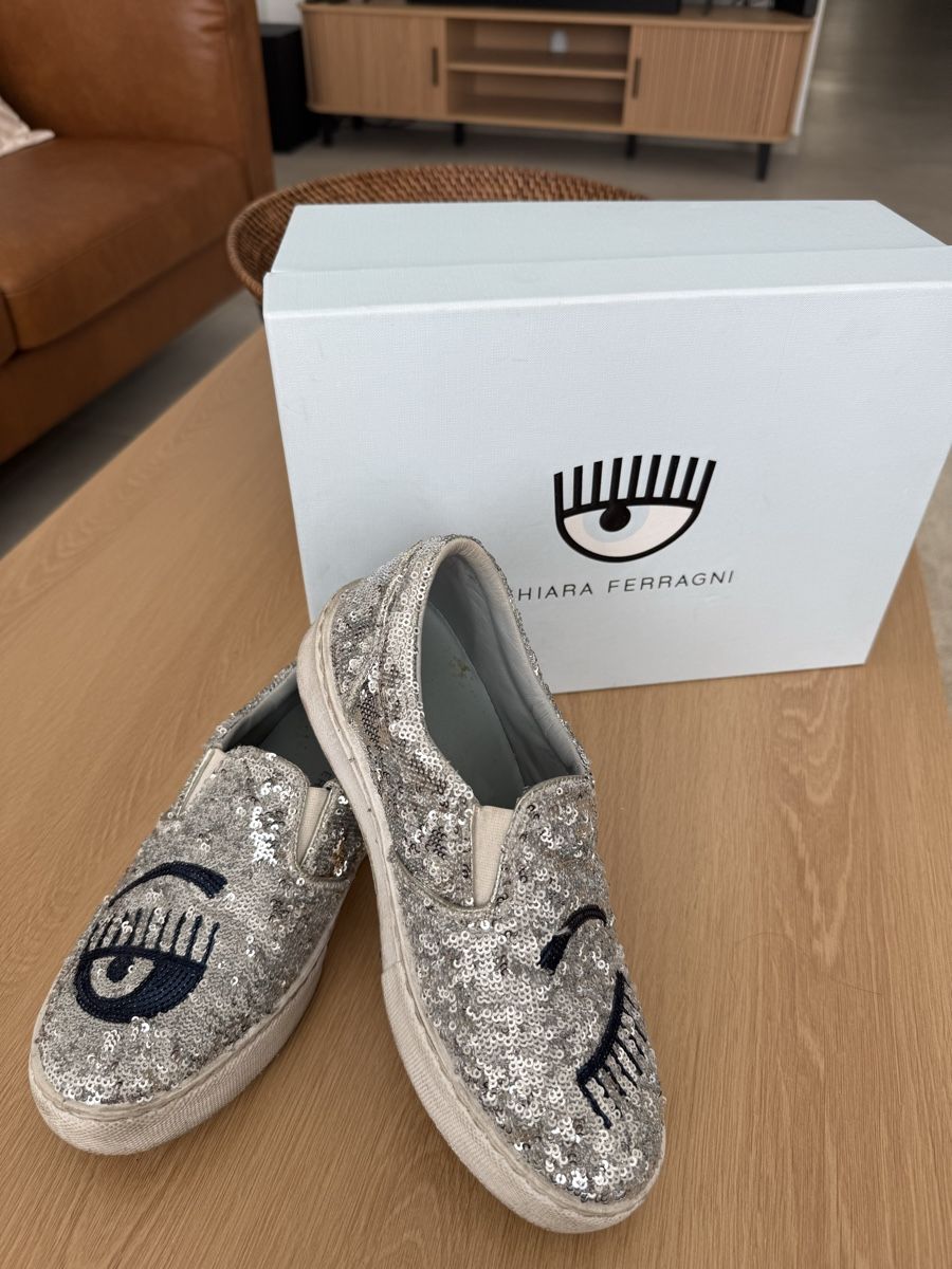 Damenschuhe: Chiara Ferragni Sneakers – Gebraucht aus Gebenstorf von sdent